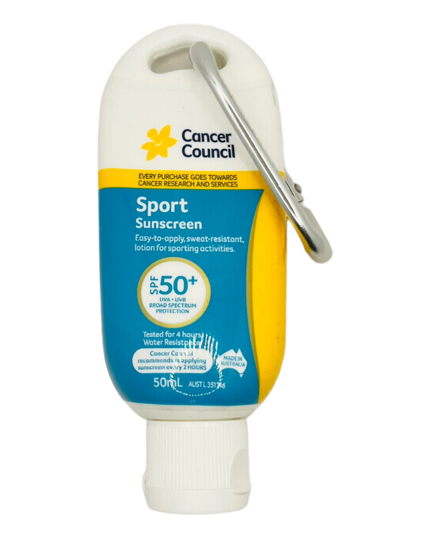 Cancer Council Sport 50+ SPF Sunscreen 35ml