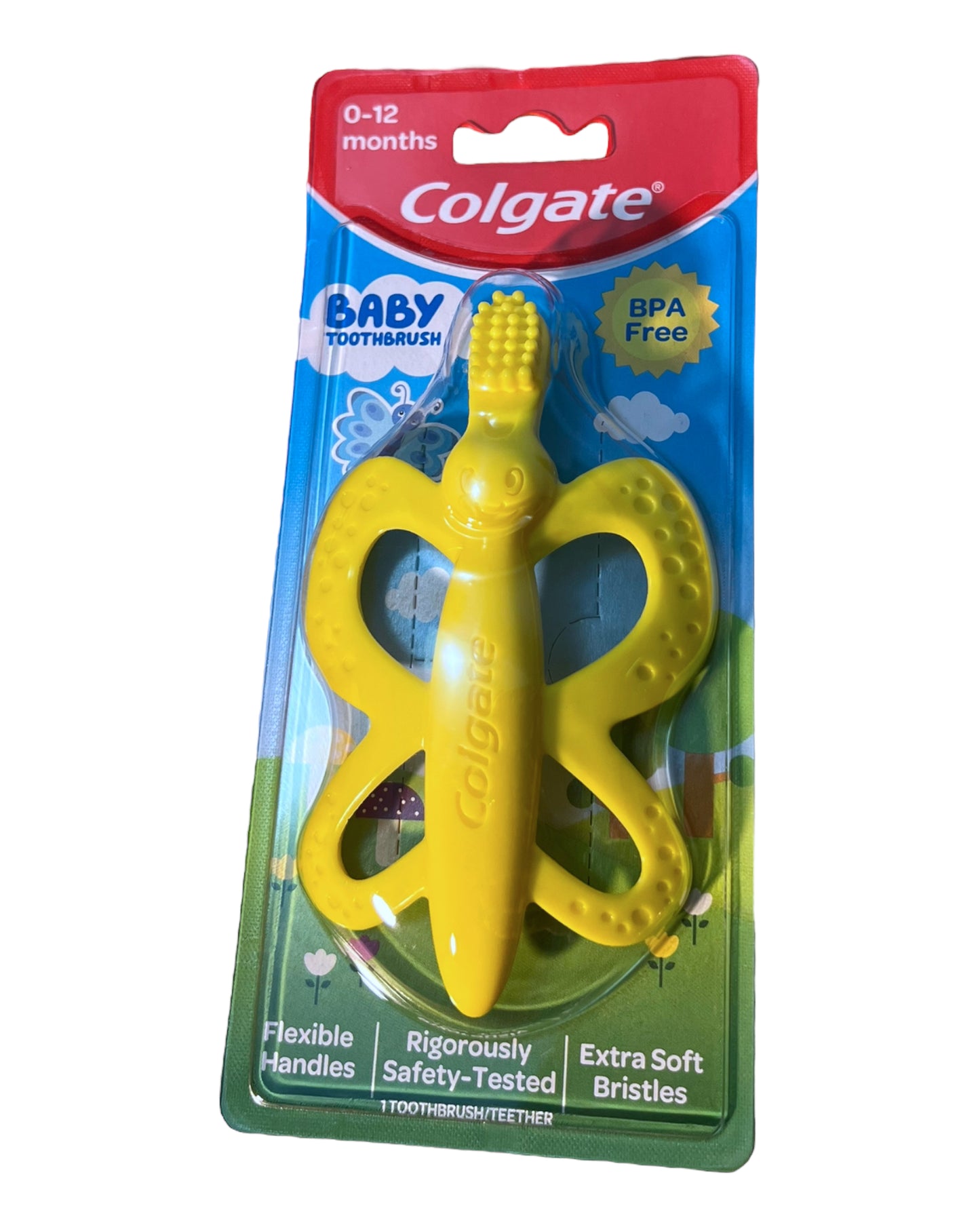 COLGATE Baby Toothbrush Flexible Handles Extra Soft 1pk