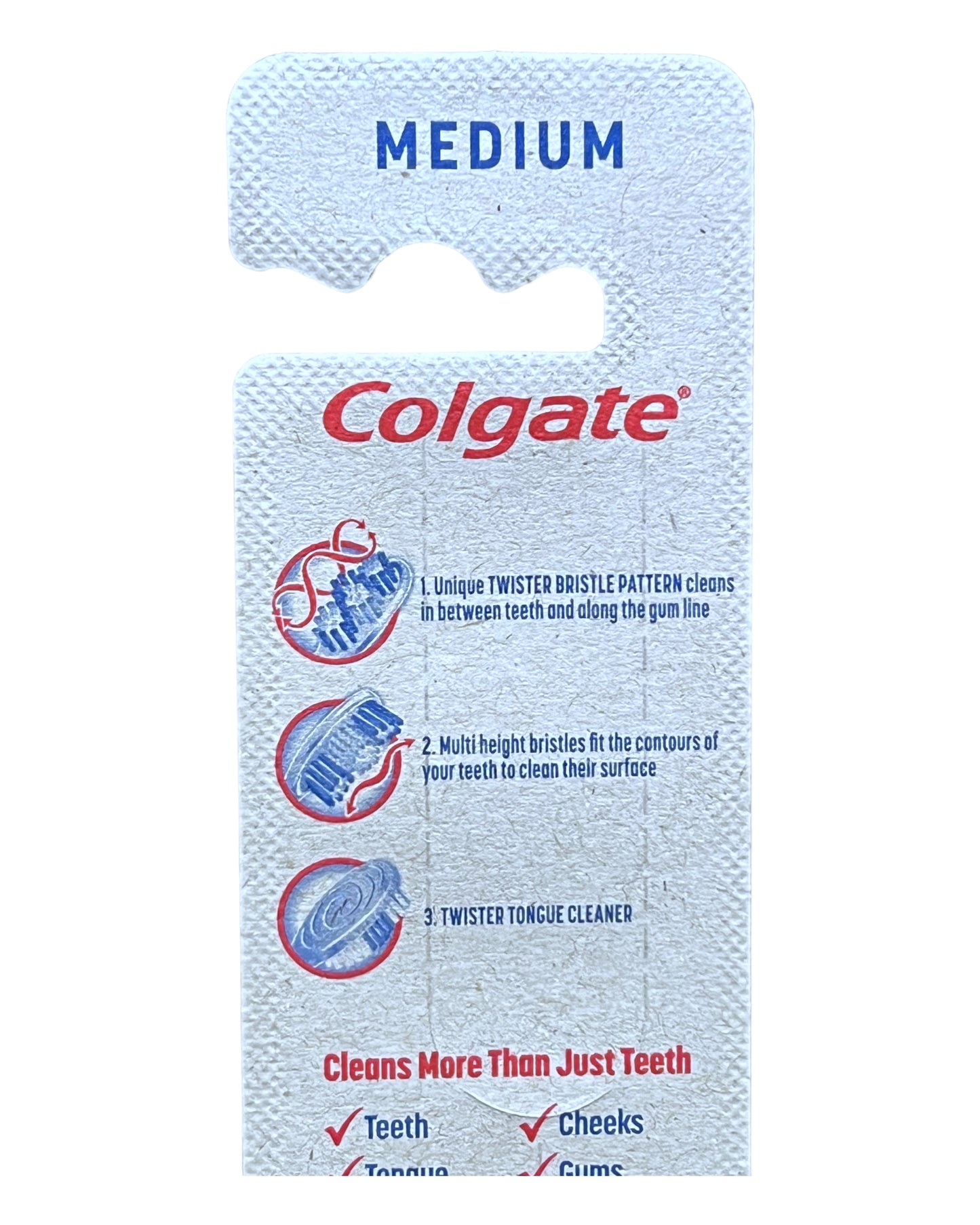 COLGATE Deep Cleaning Twister Toothbrush Medium