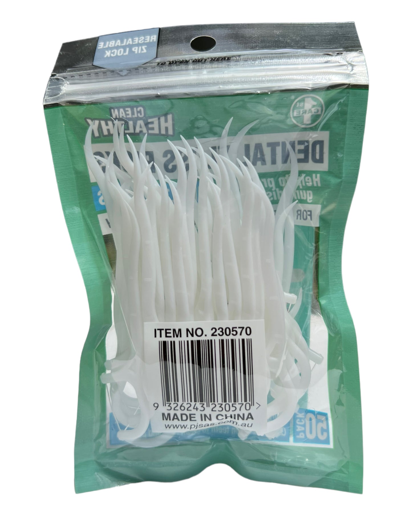 Clean Healthy Dental Floss Picks 50 pack