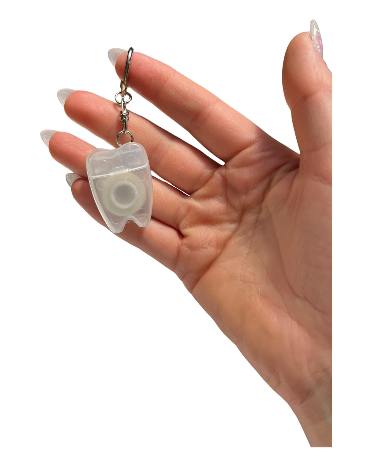 Kikkerland Tooth Floss Keychain 15m