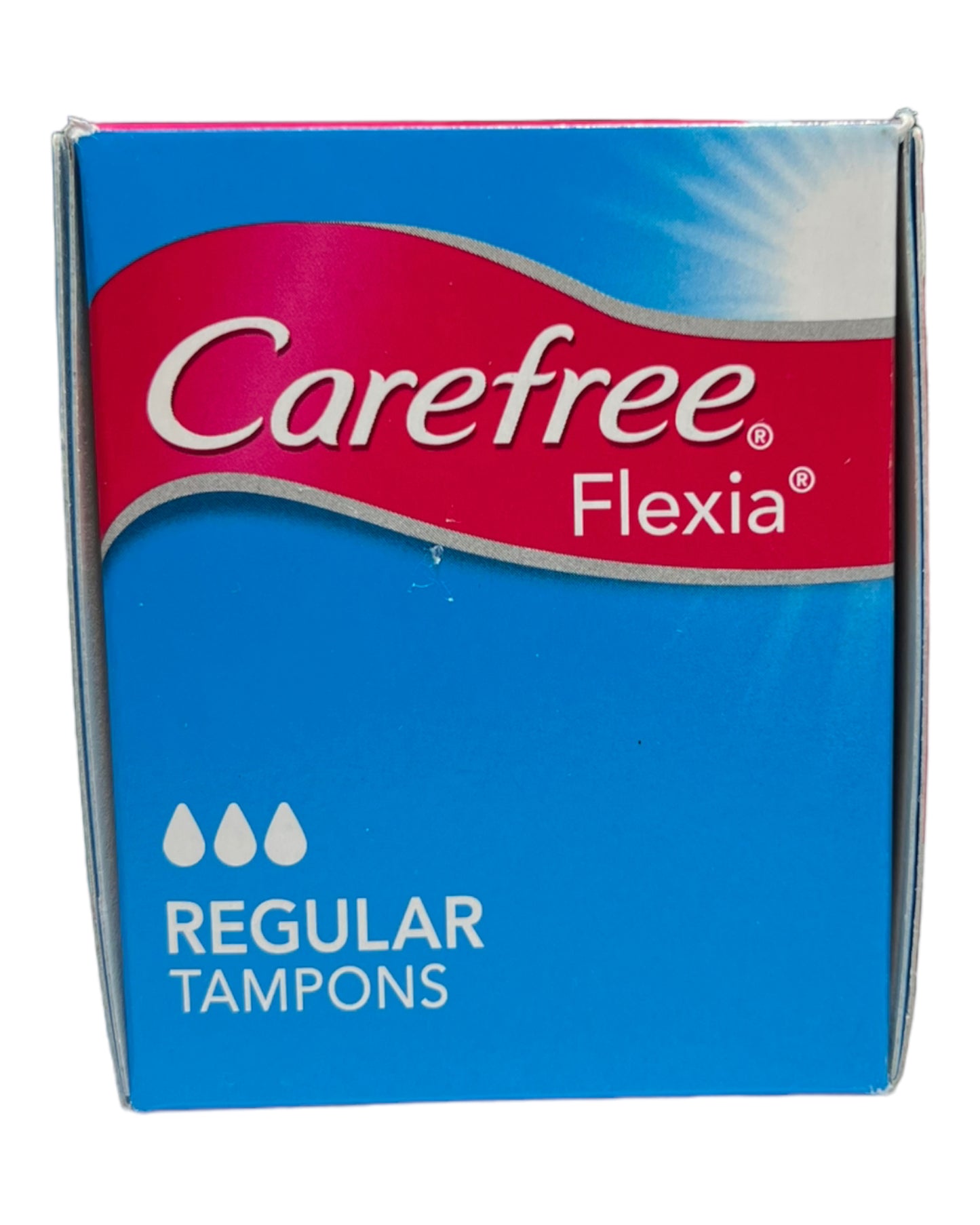 CAREFREE FLEXIA Regular Tampons 32 Pack