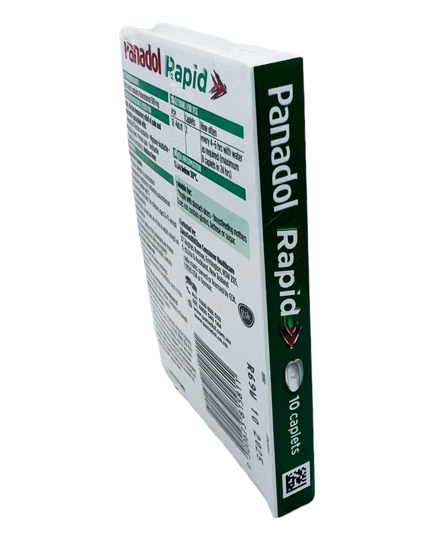 Panadol Rapid Paracetamol 500mg Fast Pain Relief 10 Pack