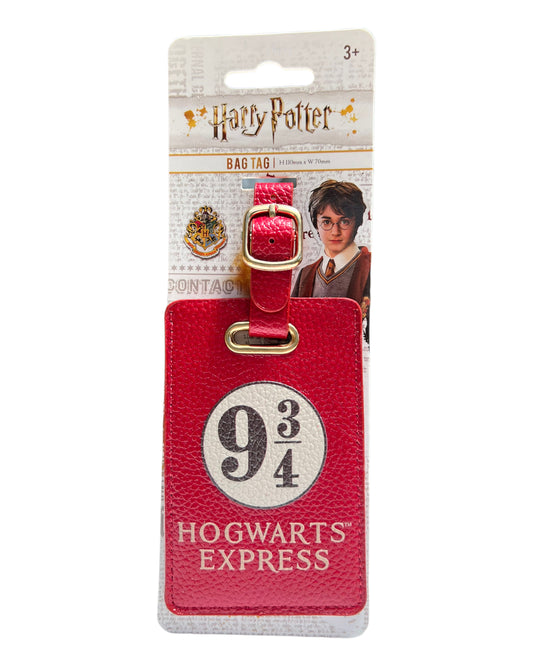 HARRY POTTER 9 3/4 Hogwarts Express Bag Tag