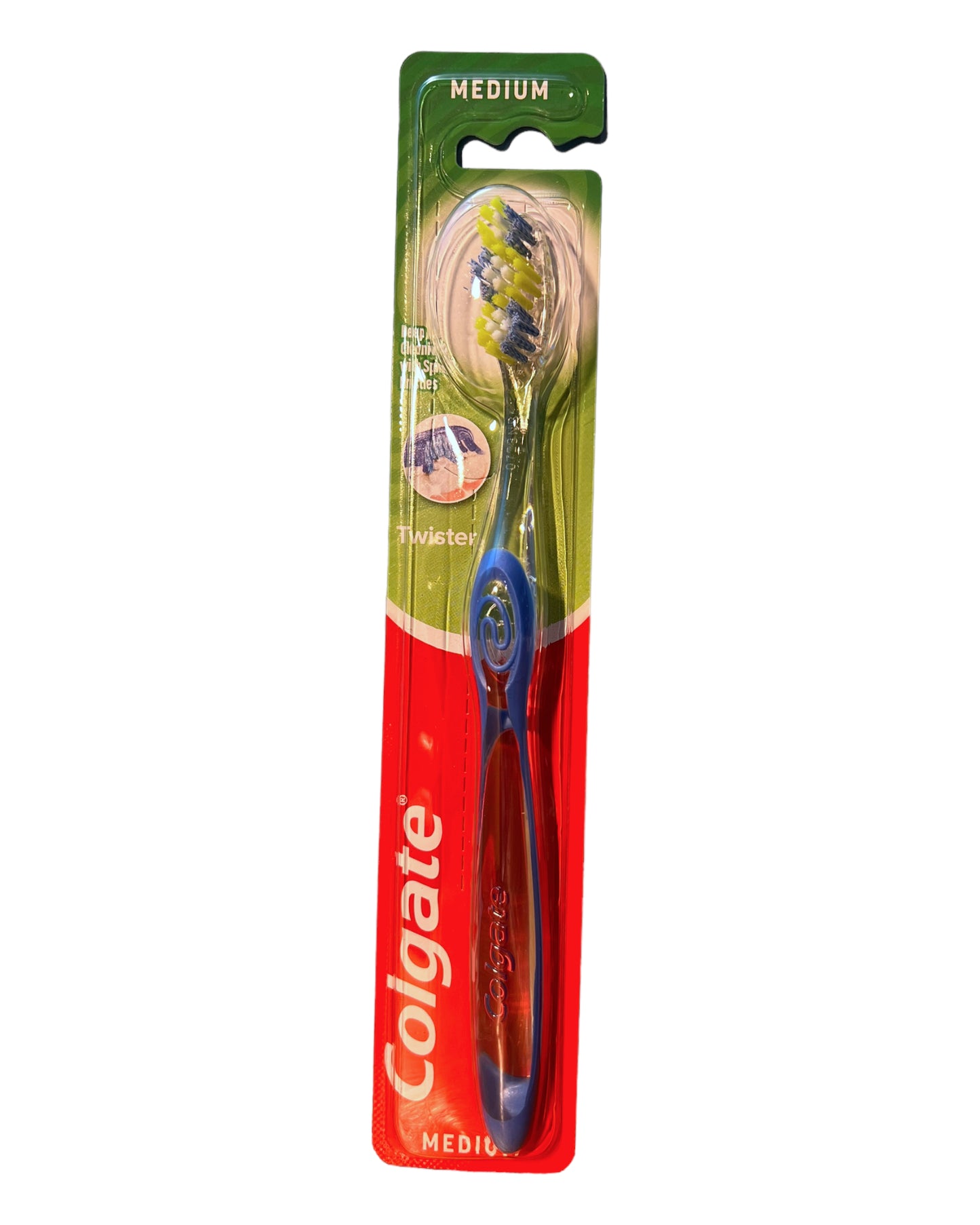 COLGATE Deep Cleaning Twister Toothbrush Medium