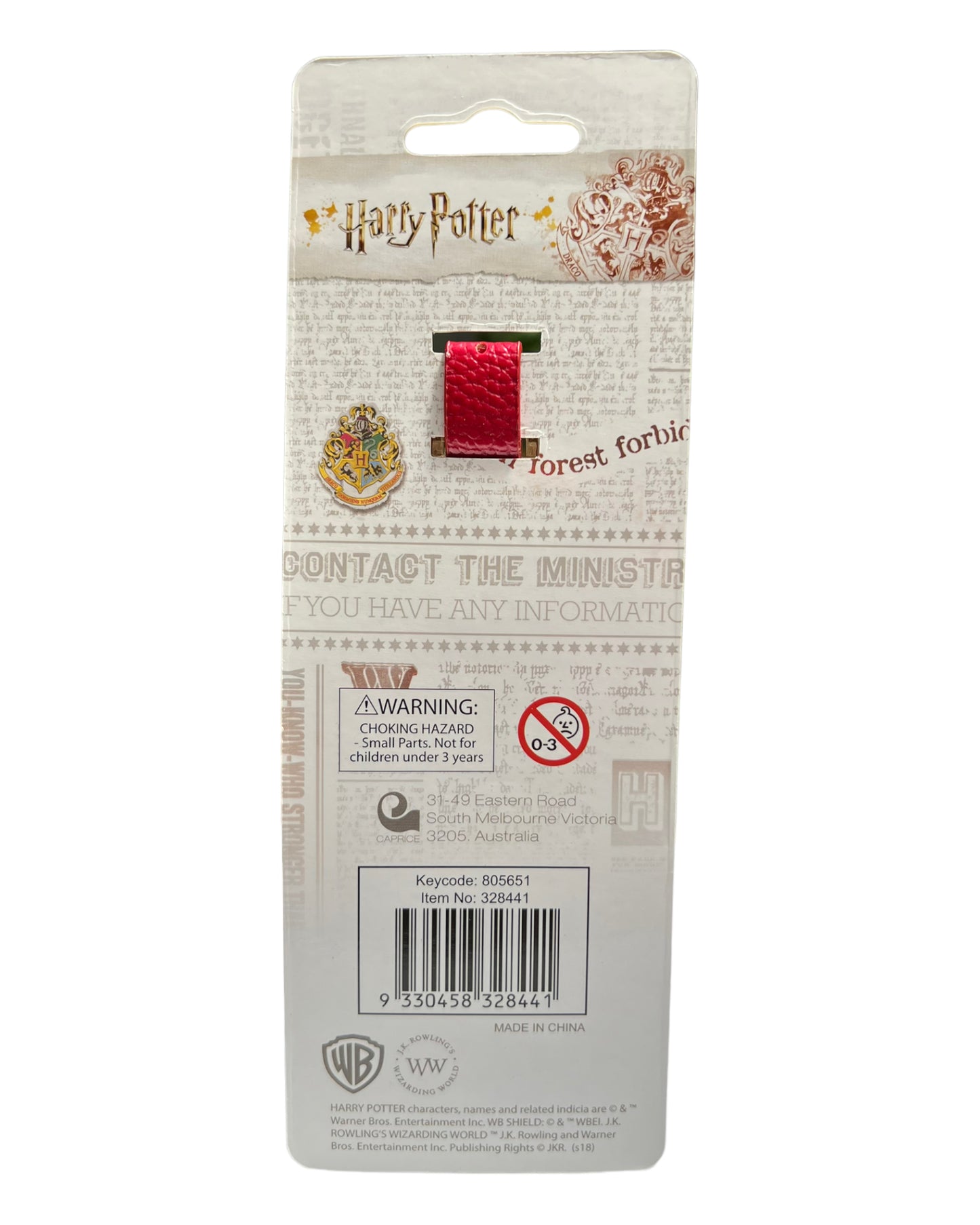 HARRY POTTER 9 3/4 Hogwarts Express Bag Tag