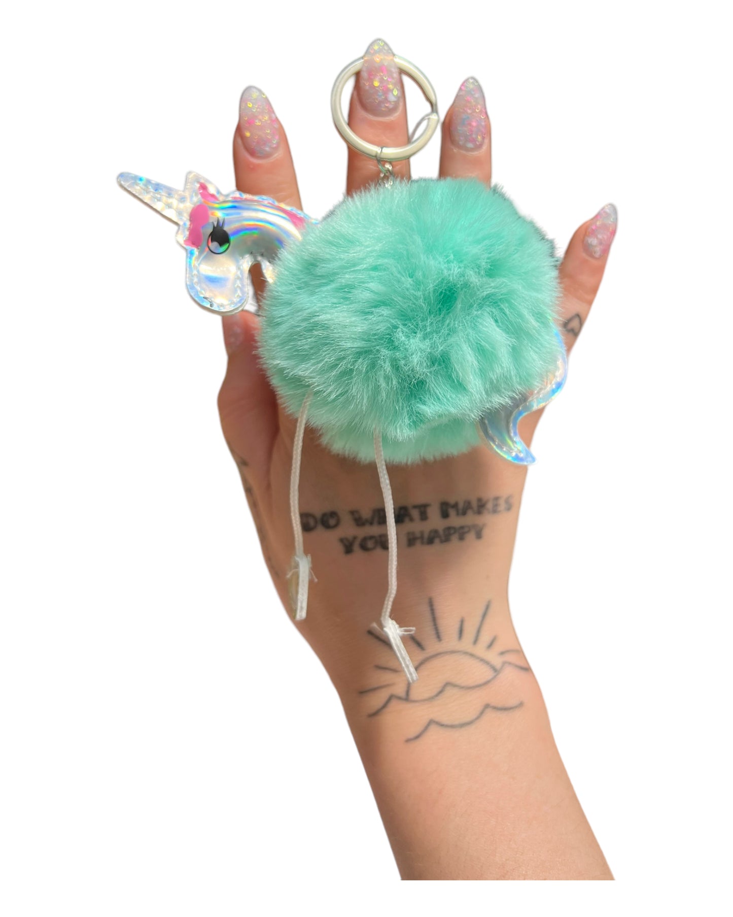 UNICORN Fluffy Key Ring