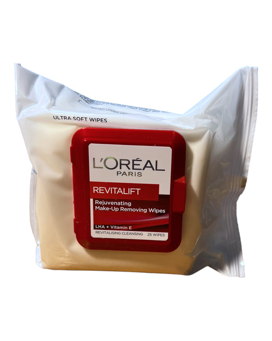 LOREAL Revitalift Make Up Removing Wipes 25pk