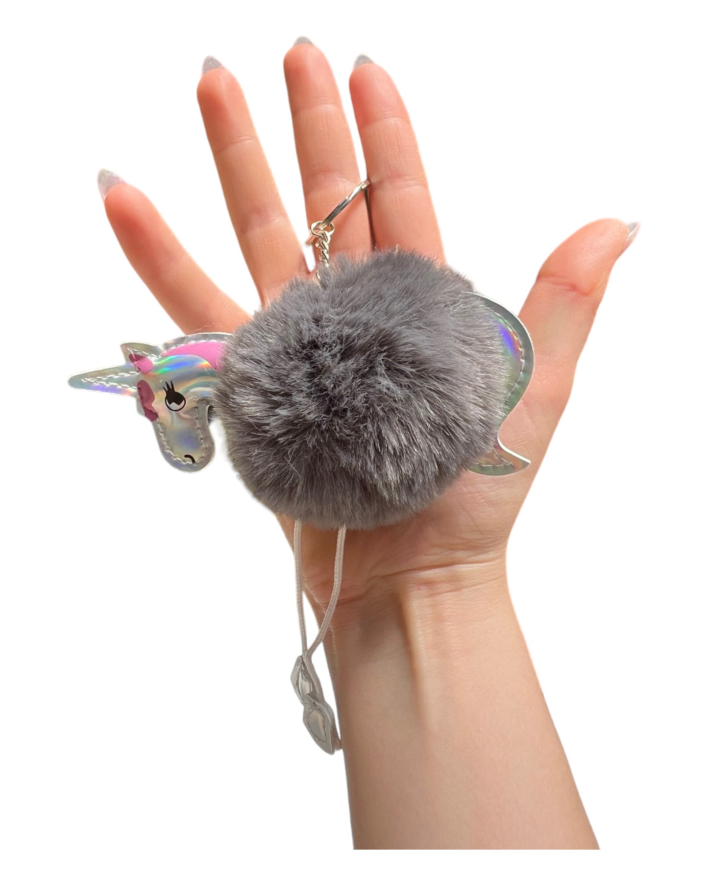 UNICORN Fluffy Key Ring