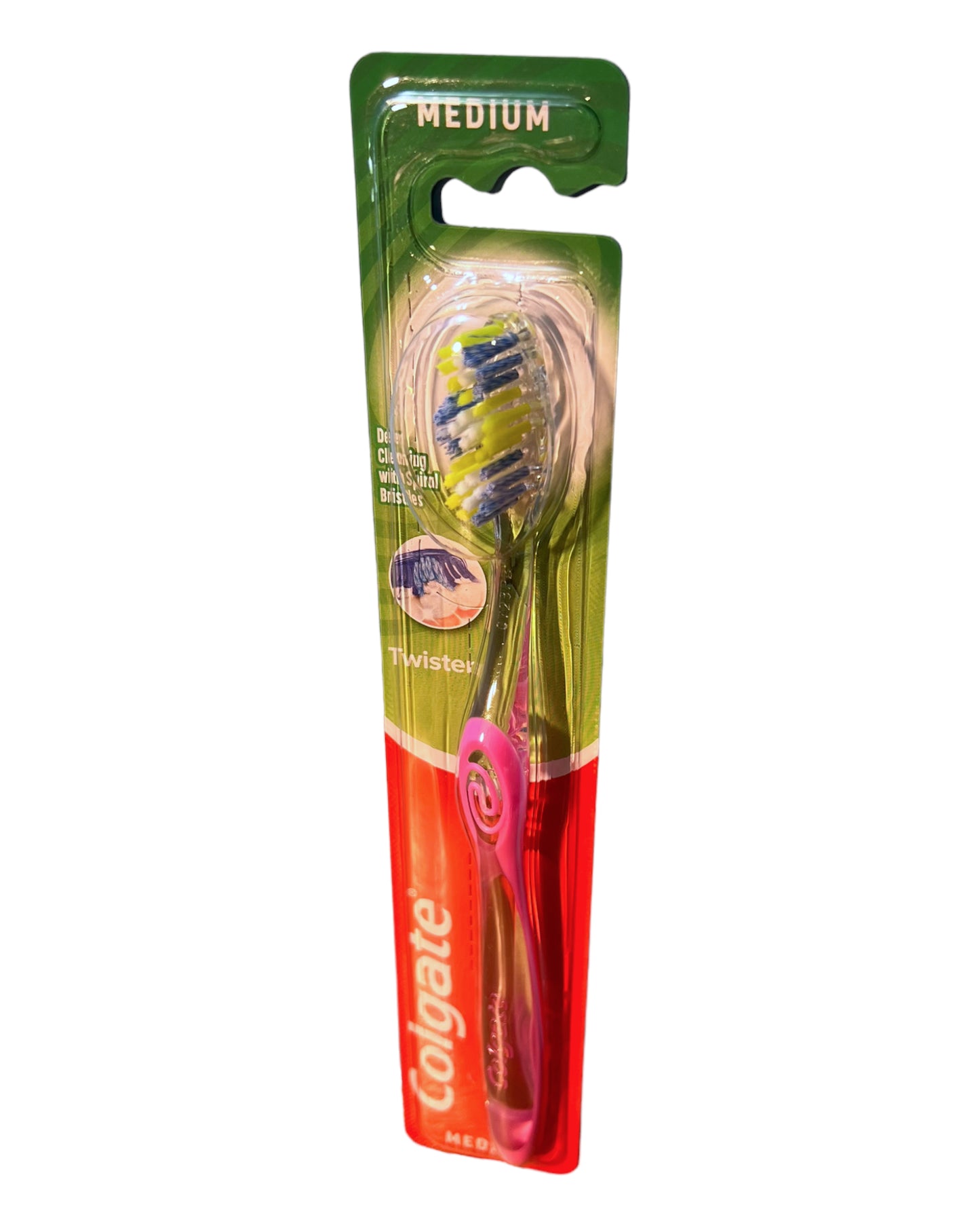 COLGATE Deep Cleaning Twister Toothbrush Medium