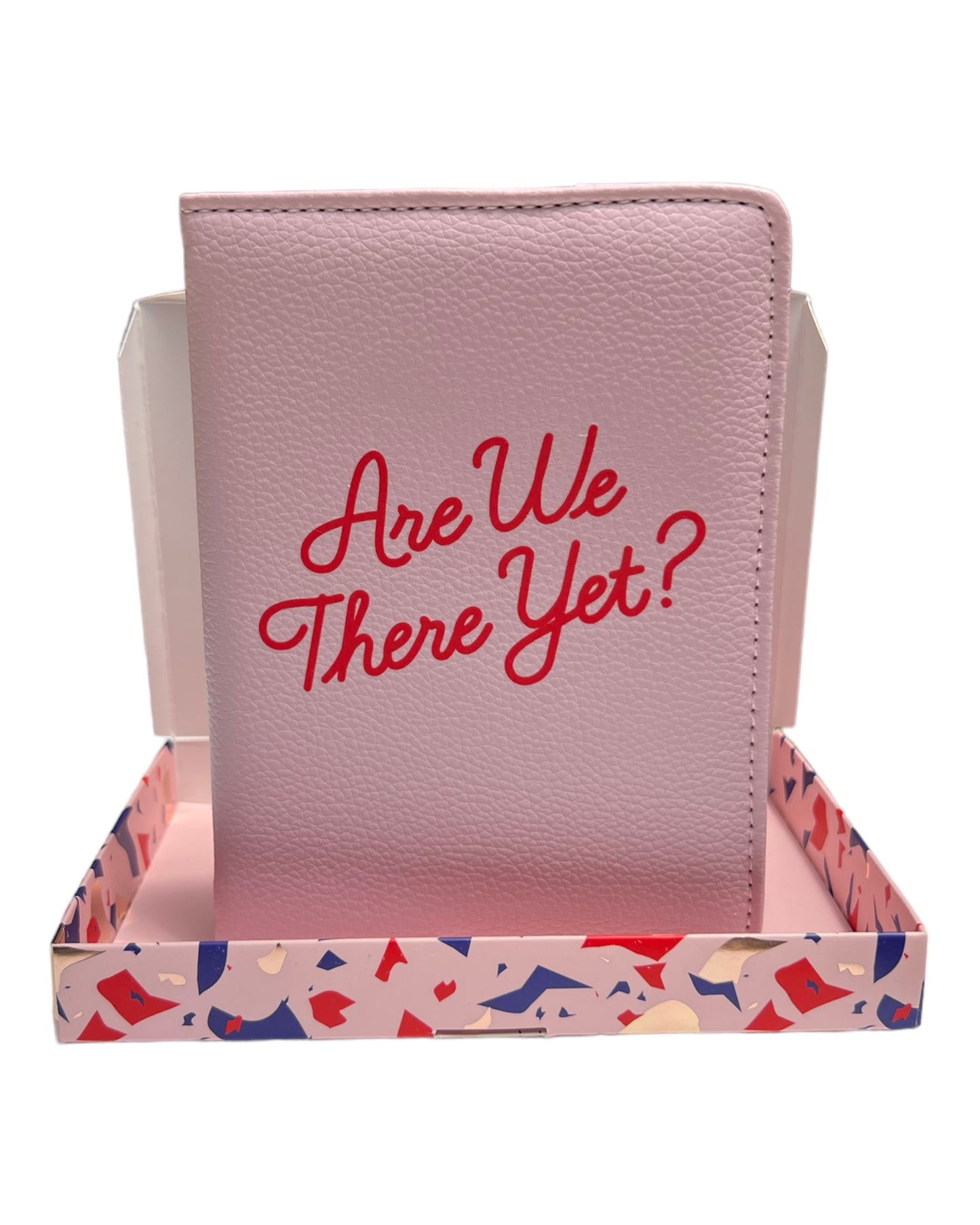 Passport Cover - Are We There Yet?