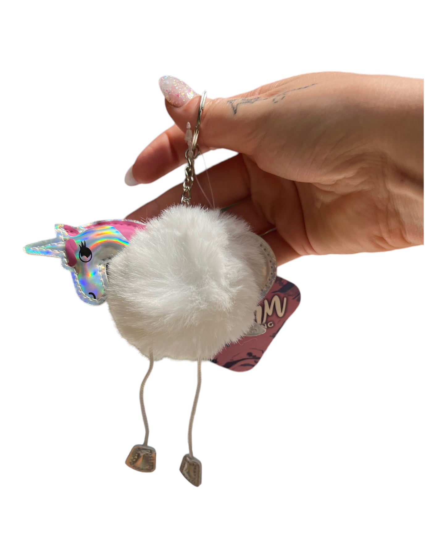 UNICORN Fluffy Key Ring