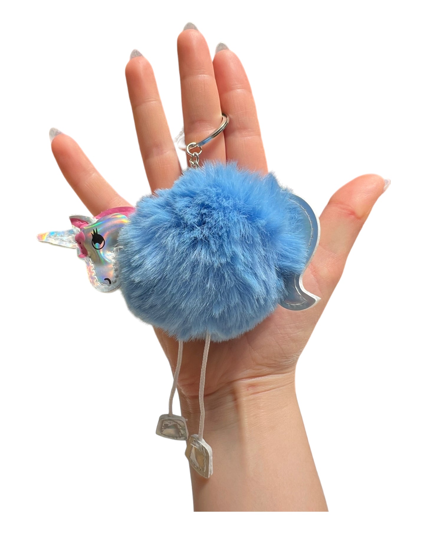 UNICORN Fluffy Key Ring