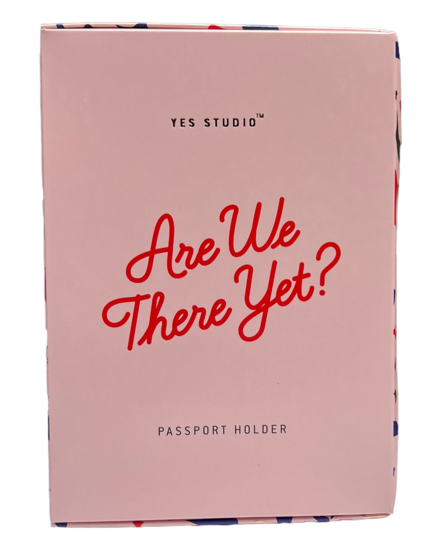 Passport Cover - Are We There Yet?