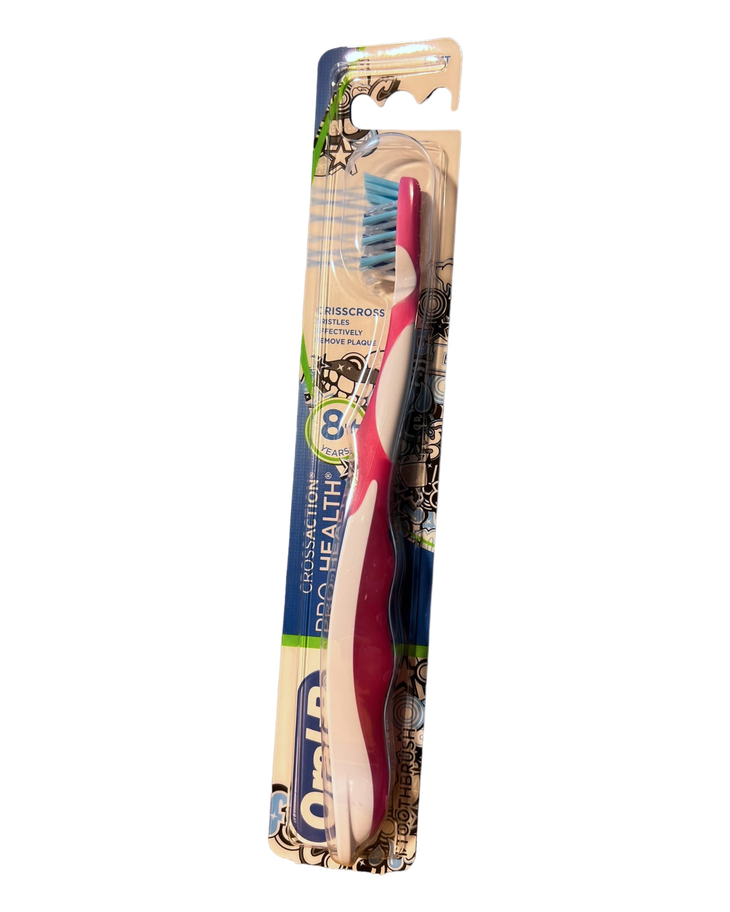 ORAL B Pro Health Cross Action Kids Toothbrush Soft 8+ Years