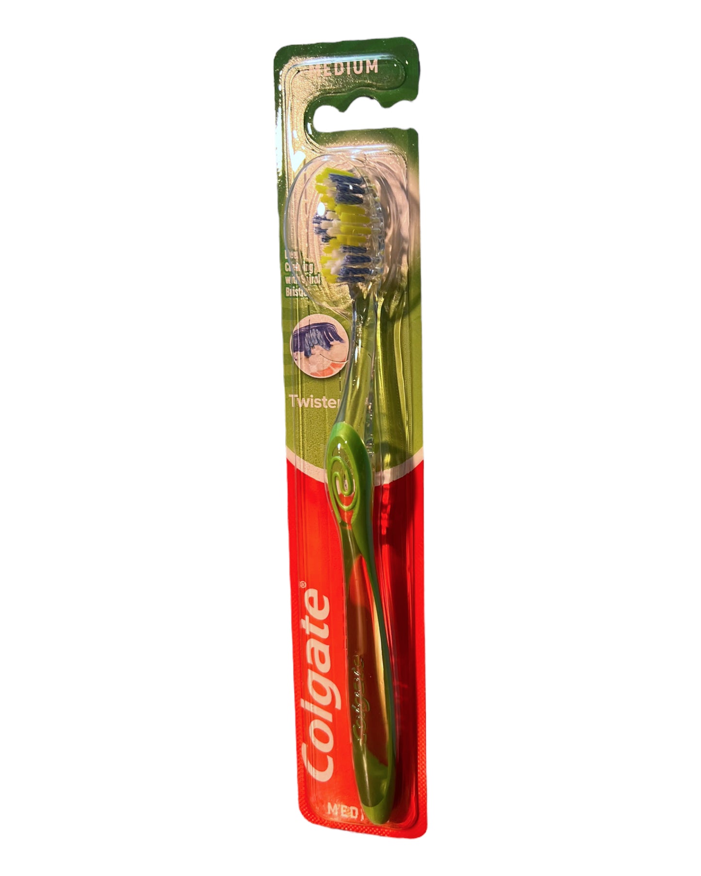 COLGATE Deep Cleaning Twister Toothbrush Medium