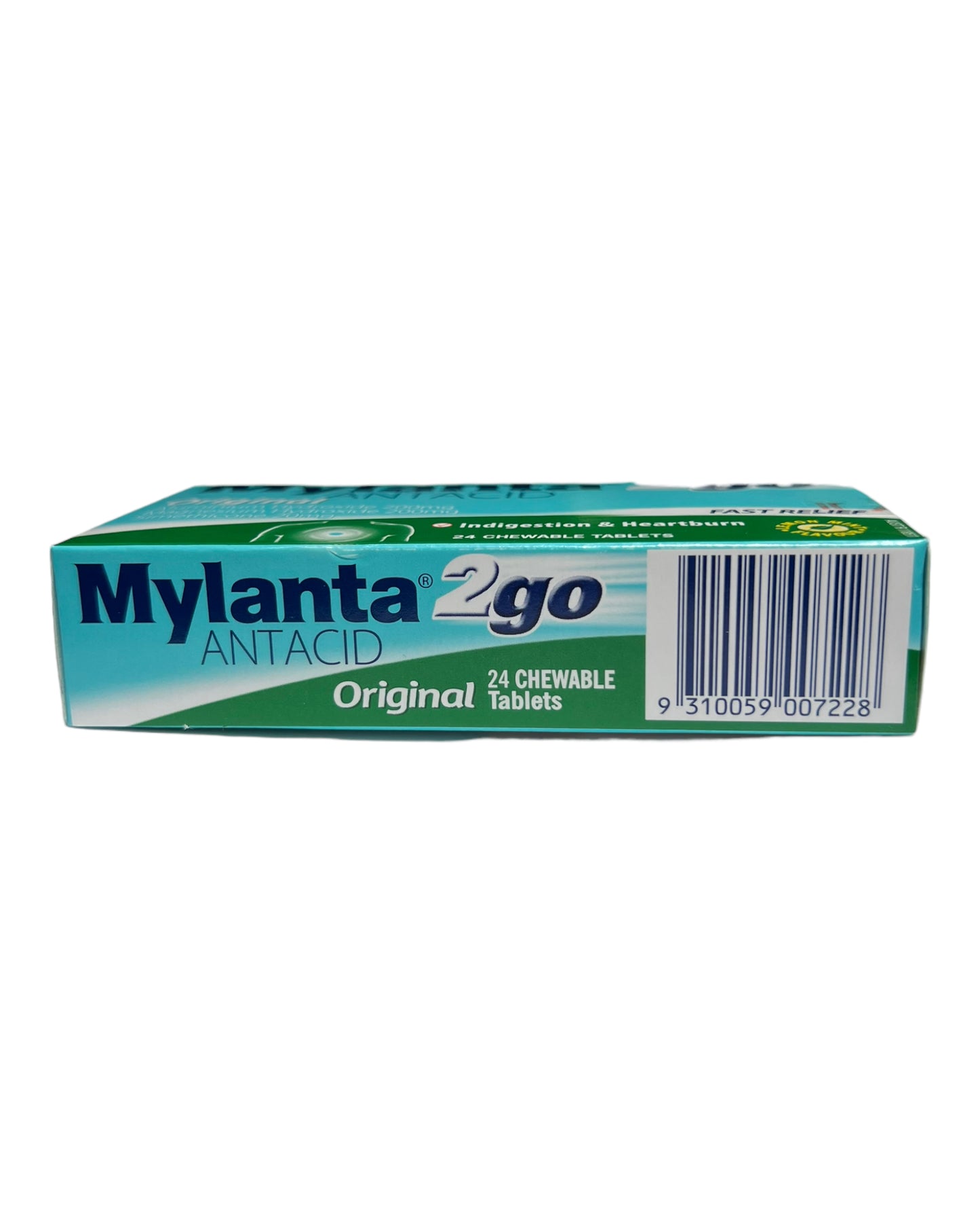 MYLANTA 2GO Original Chewable Tablets 24 Pk - Lemon Mint