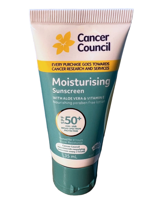 CANCER COUNCIL Moisturising Sunscreen SPF 50+ 35ml