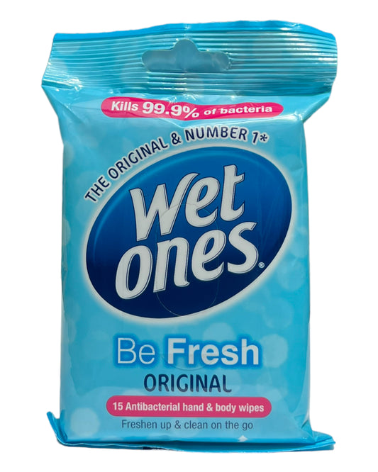 WET ONES Original Travel Pack - 15 Pack