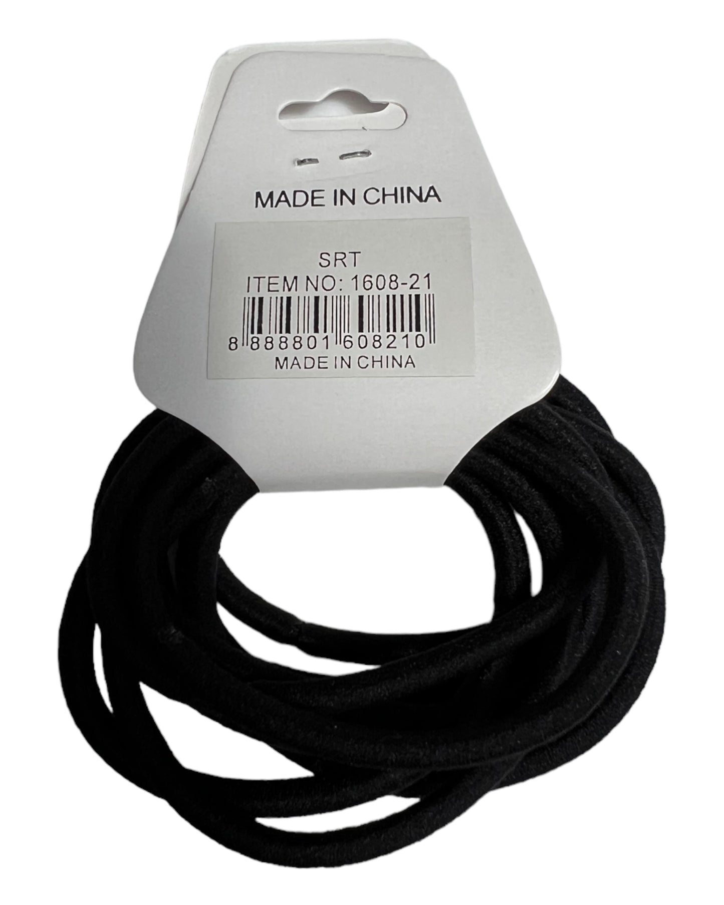 Hair Tie Black 10 Pack