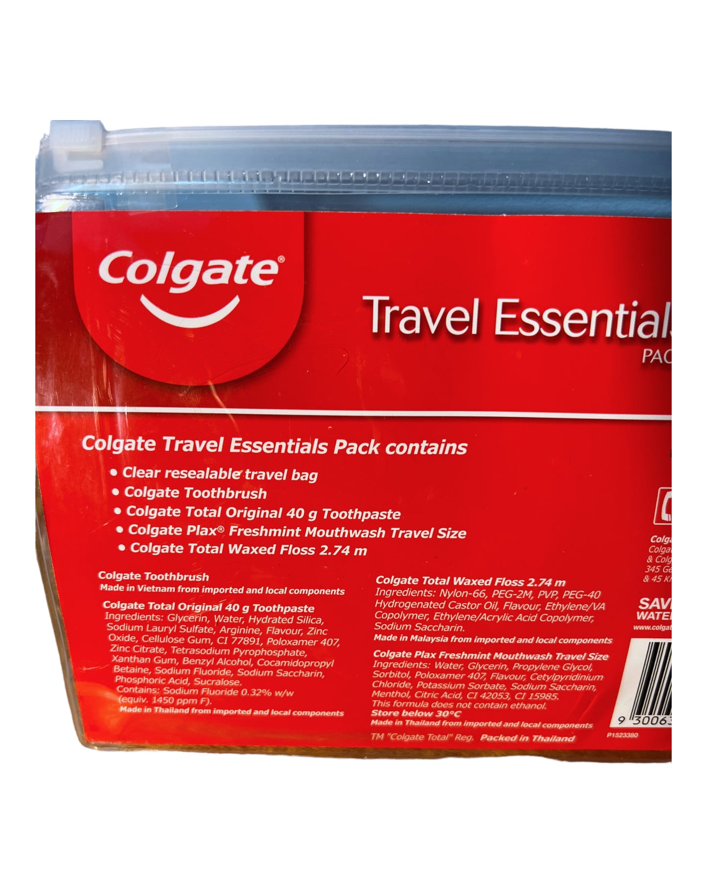 COLGATE Oral Care Travel Essentials Pack