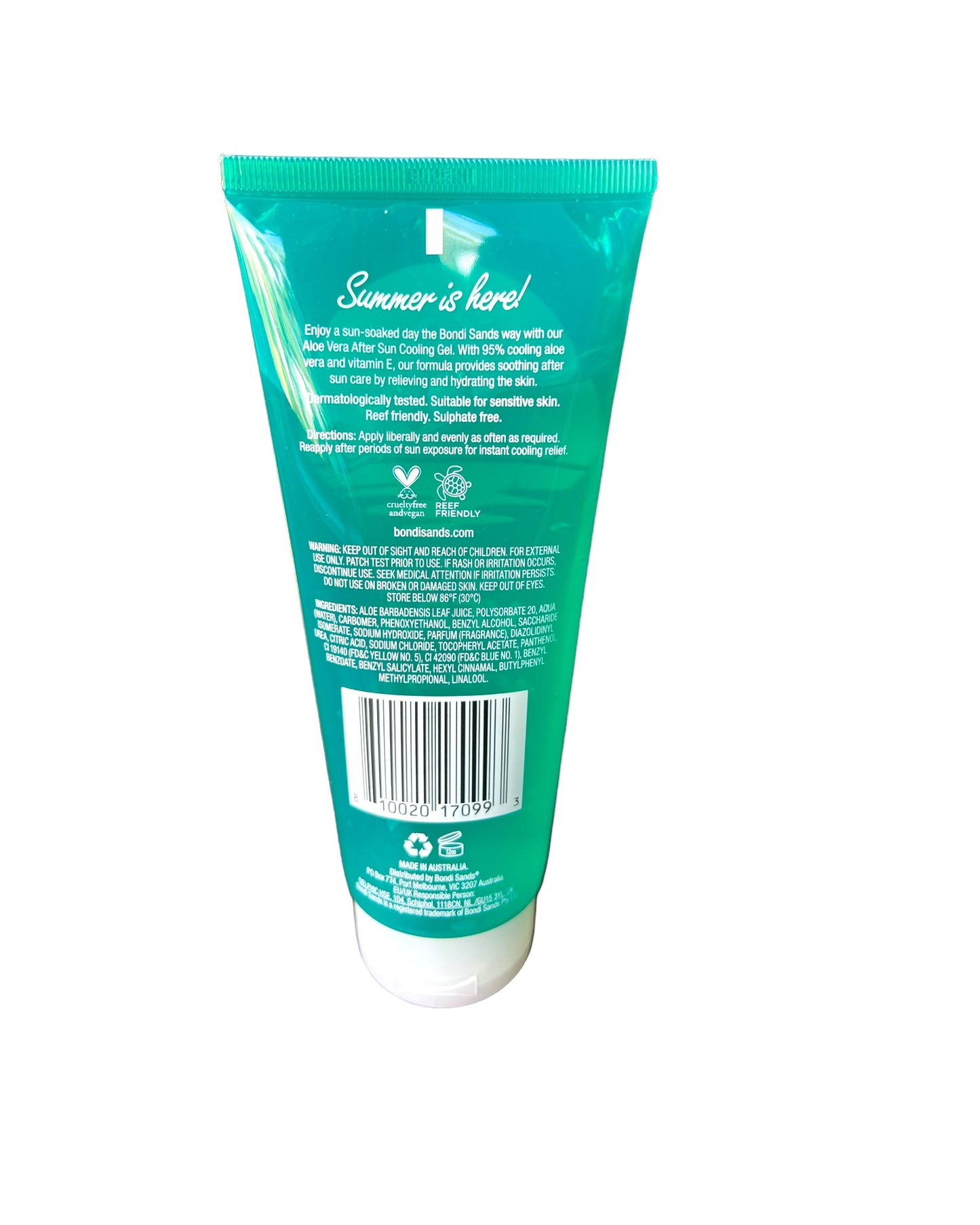 BONDI SANDS Aloe Vera After Sun Cooling Gel 200ml